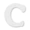 2.5" White Wood Letter by Make Market®